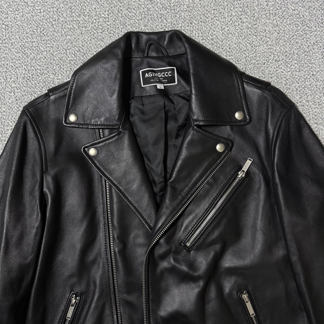 에이징씨씨씨 양가죽 자켓 상품이미지3