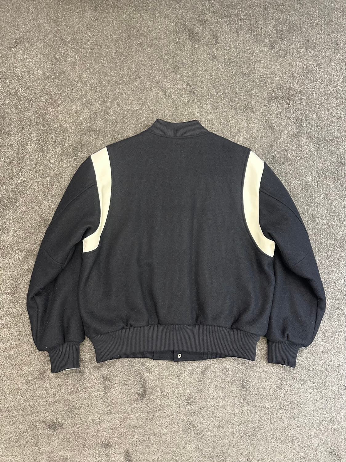 유니폼브릿지 바시티 자켓 블랙 M 상품이미지3