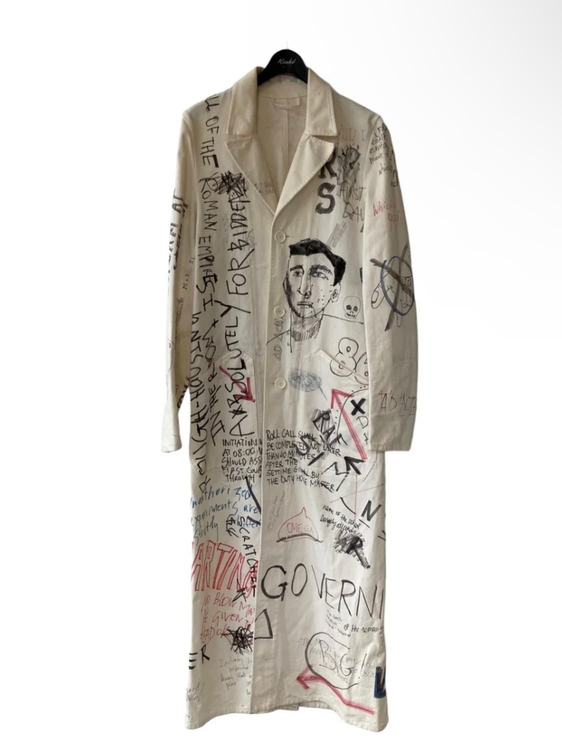 라프시몬스 그래피티 랩 코트  상품이미지1