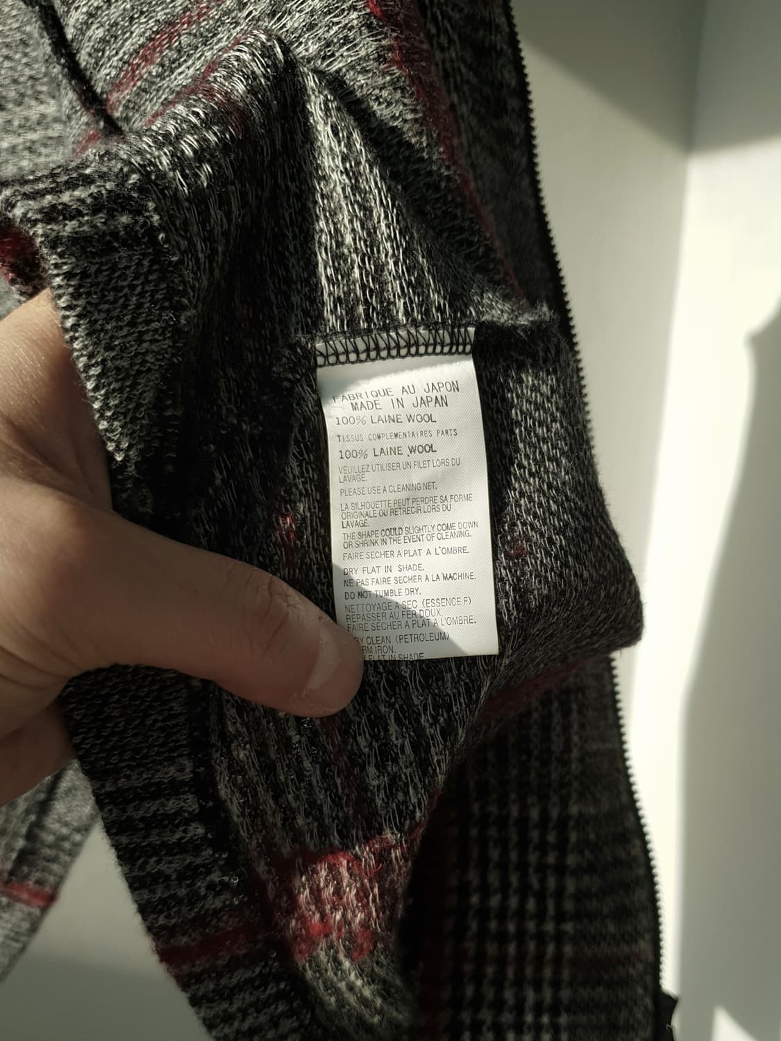 Yohji Yamamoto POUR HOMME wool jk 상품이미지10