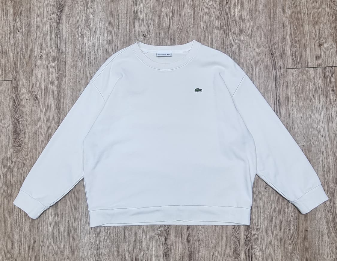 라코스테 베이직 맨투맨 M _ 여성 상품이미지1