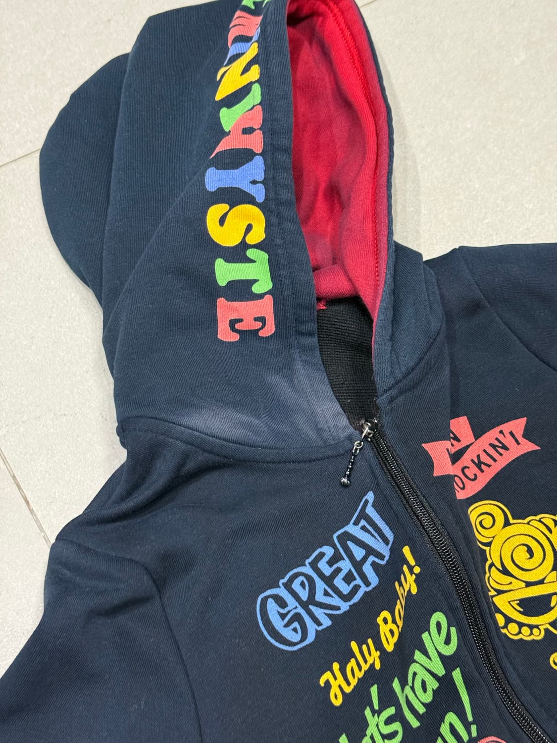 히스테릭 글래머 아카이브 후드 집업 자켓 상품이미지4