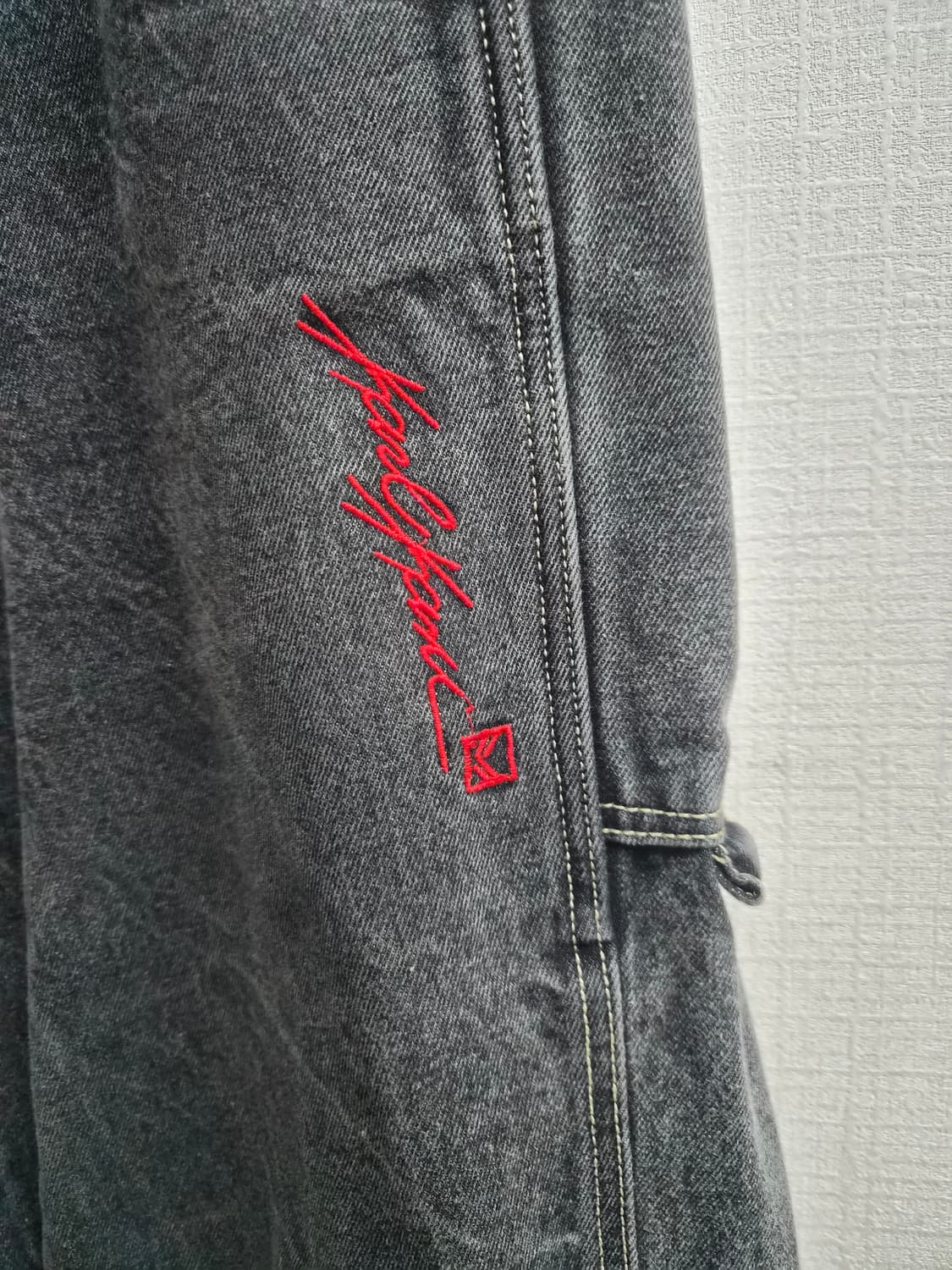 34) KARL KANI 칼카니 올드스쿨 데님 팬츠 팝니다 상품이미지3