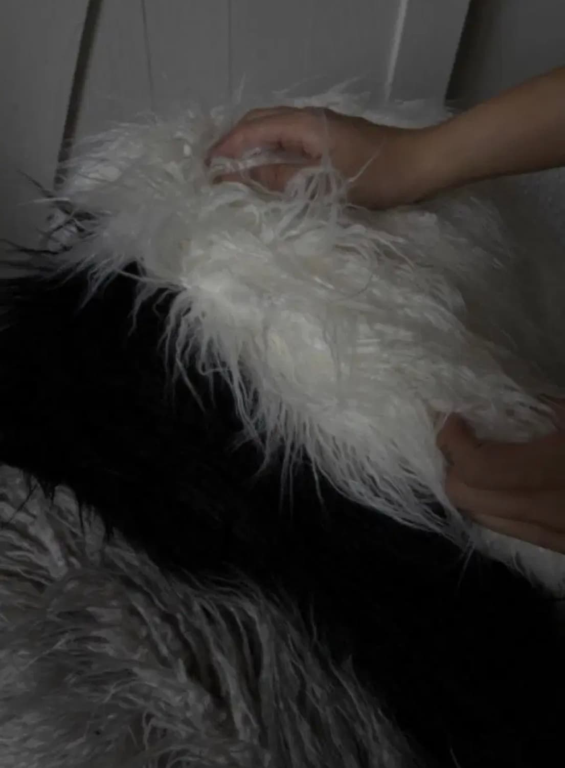 Odor 크루엘라 퍼자켓 - 블랙 상품이미지2