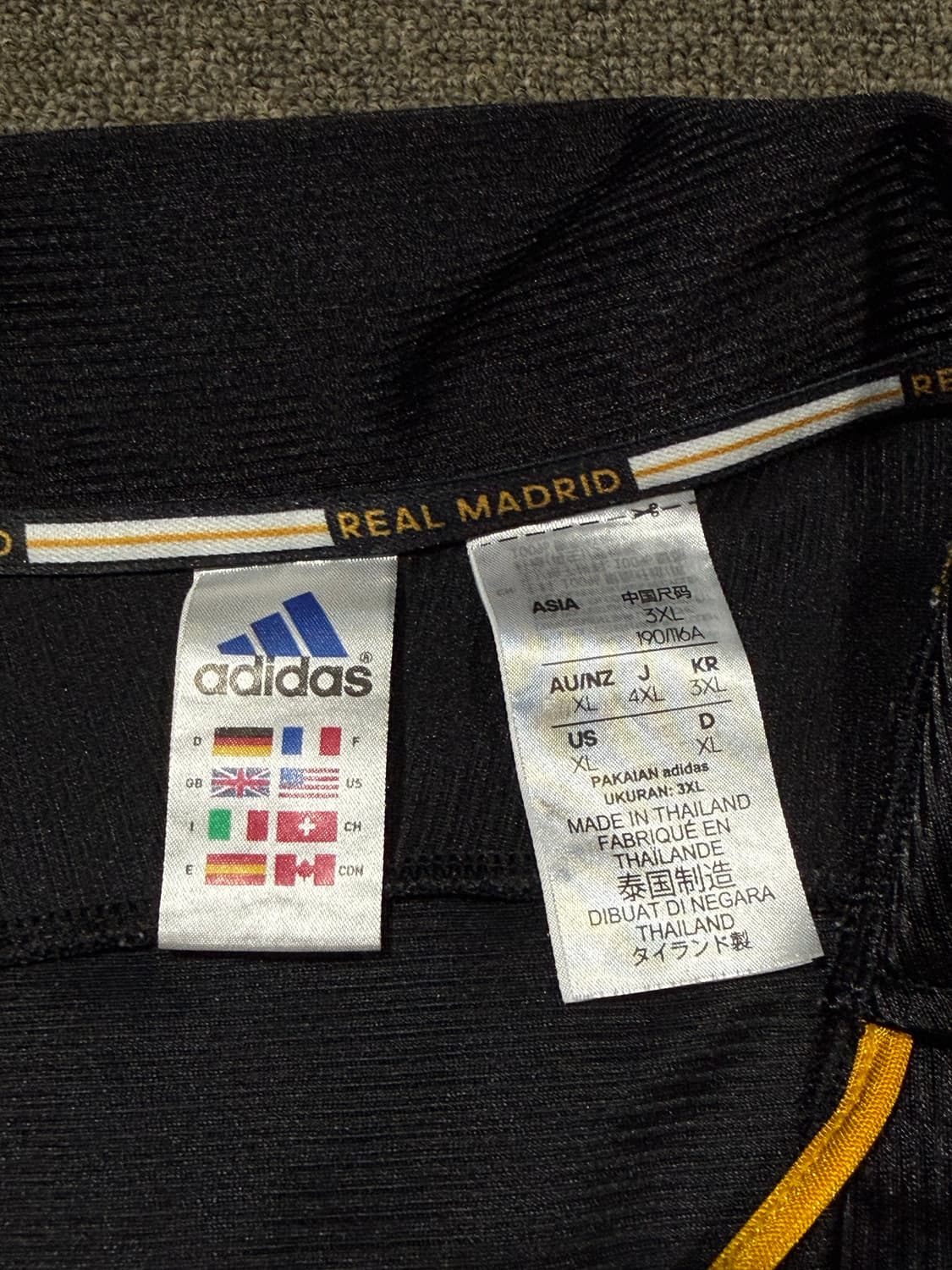 Adidas 아디다스 레알마드리드 리이슈 유니폼 상품이미지3