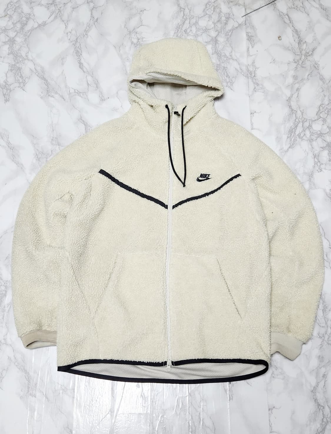 나이키 테크플리스 쉐르파 후드집업 자켓 상품이미지2