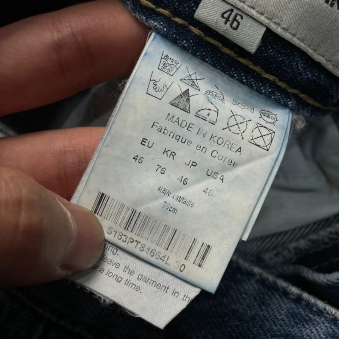 30 솔리드옴므 청바지 상품이미지4