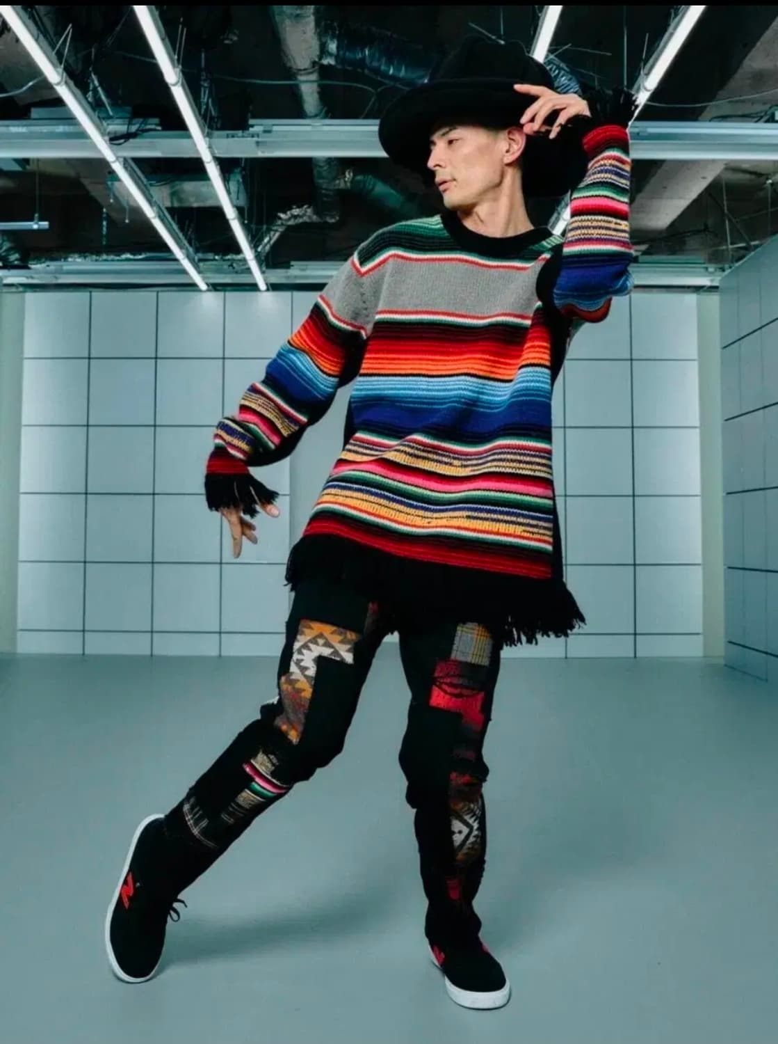 22FW 준야와타나베 by 꼼데가르송 자미로콰이 멀티 니트 상품이미지1