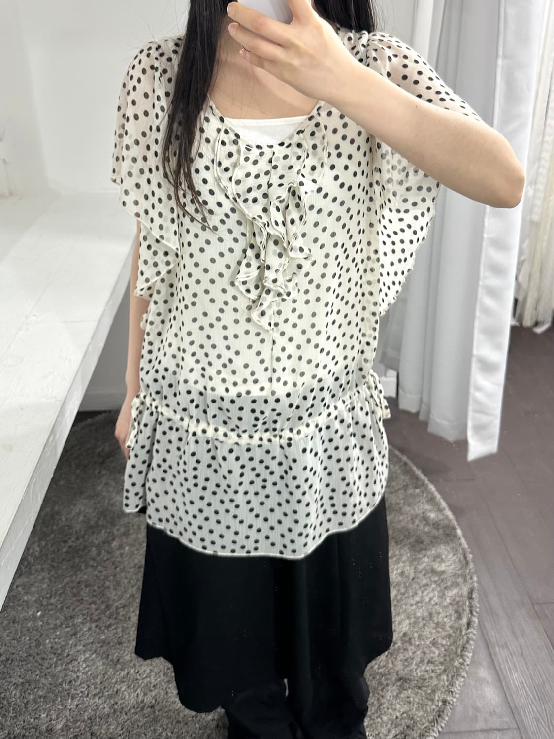 dot blouse 상품이미지4