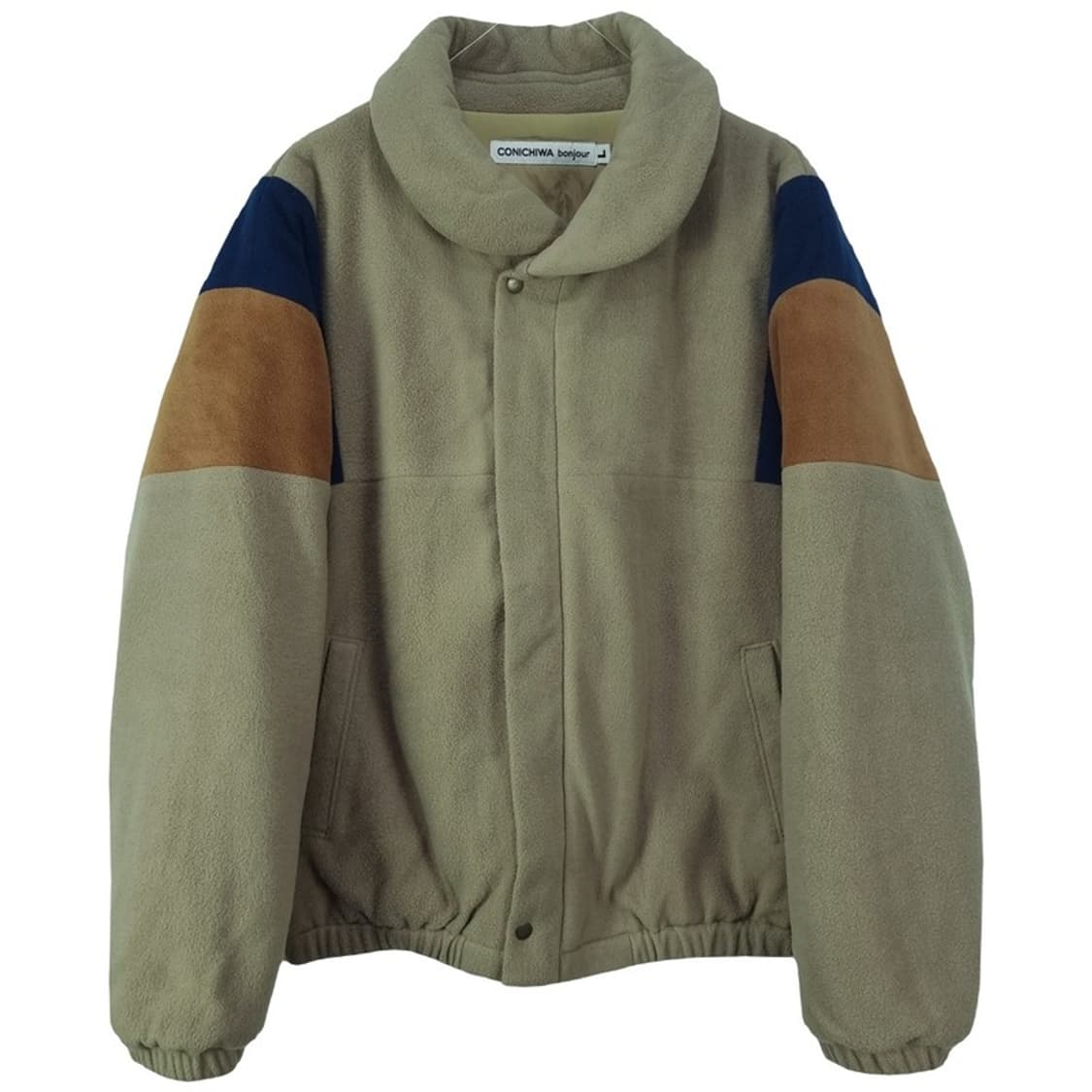 [곤니치와봉쥬르] 오버핏 플리스 후리스 자켓 M18768 상품이미지2