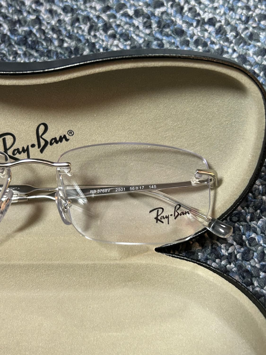 레이밴 무테 안경 54 상품이미지2