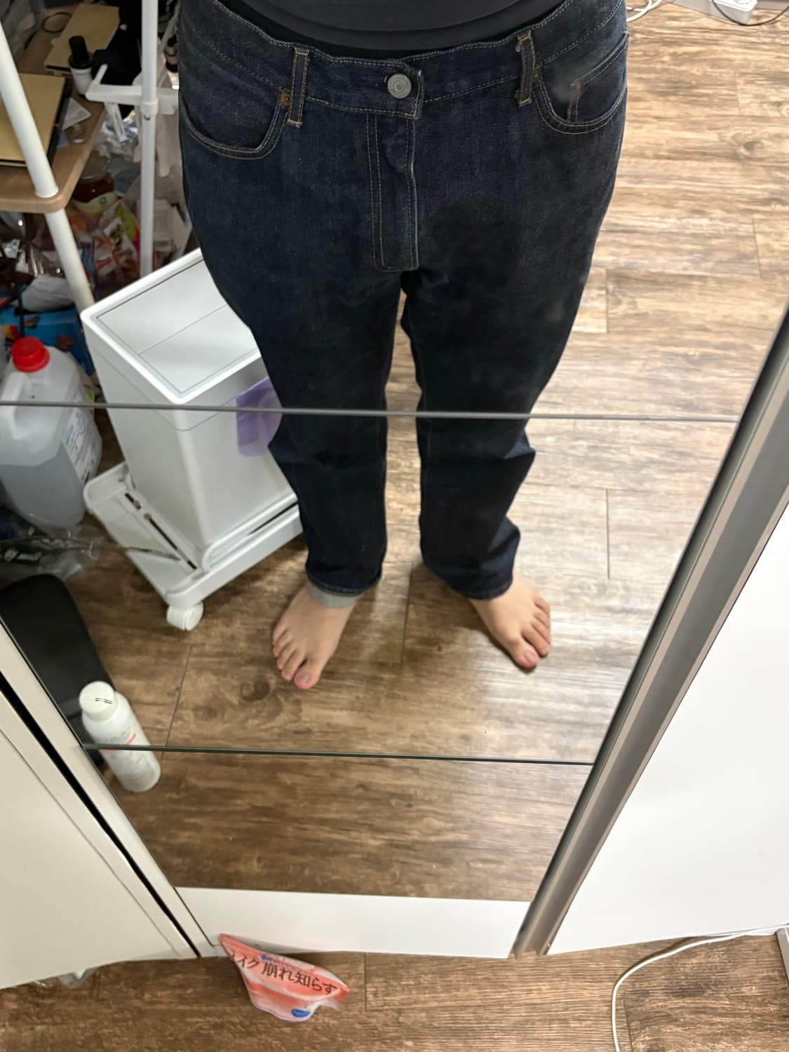 유니클로 셀비지 데님 34 상품이미지4