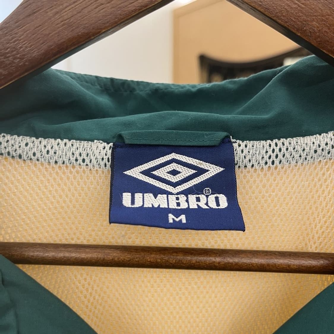 엄브로 올드스쿨 레트로 빈티지 바람막이 자켓 M C10972 상품이미지5