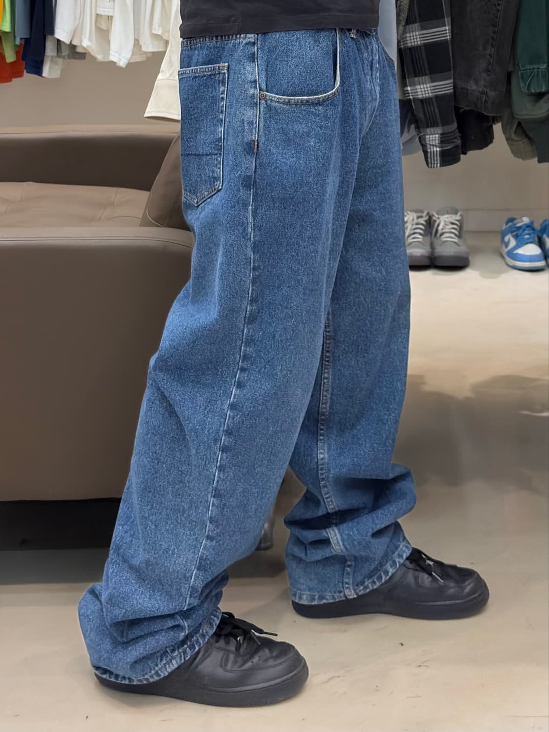 노티카진스 와이드 데님팬츠 상품이미지9