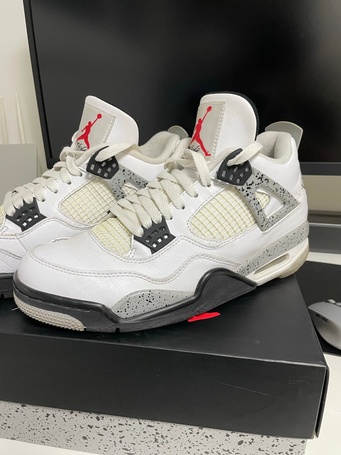 (265) 2016 나이키 조던 4 레트로 시멘트 상품이미지3
