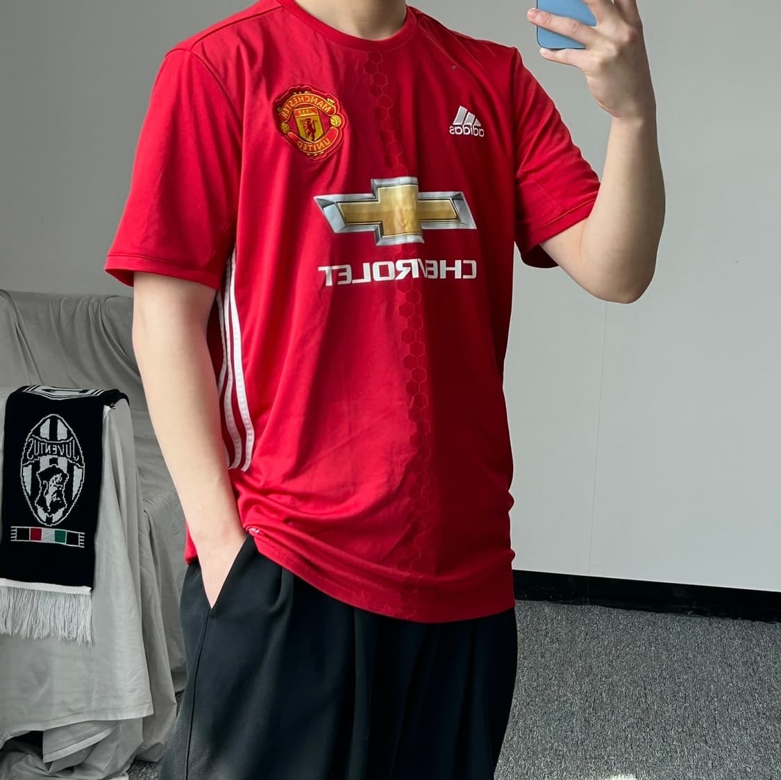 아디다스 맨체스터 유나이티드 16/17 홈 유니폼  상품이미지2