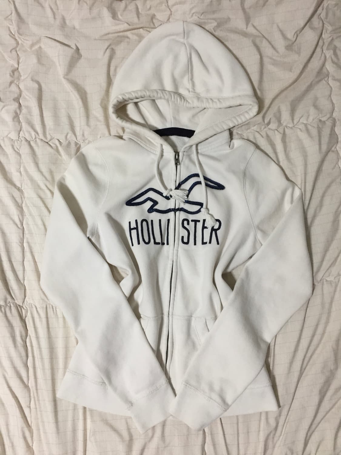 홀리스터 대장 빅로고 후드집업 상품이미지3
