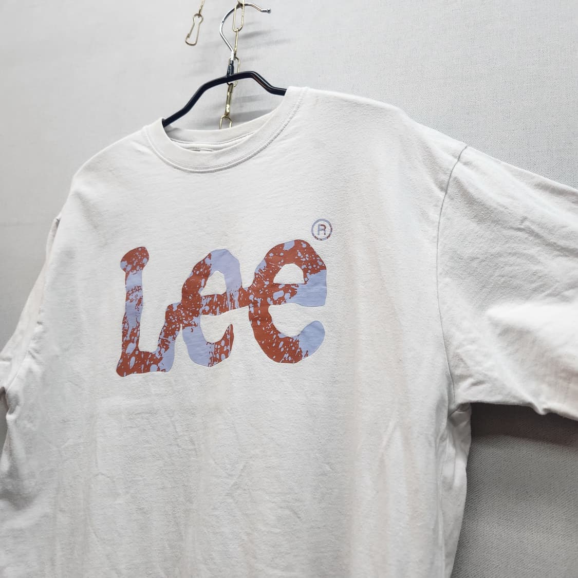 LEE 리 빅로고 페인팅 그래픽 반팔티 S(M) 상품이미지3