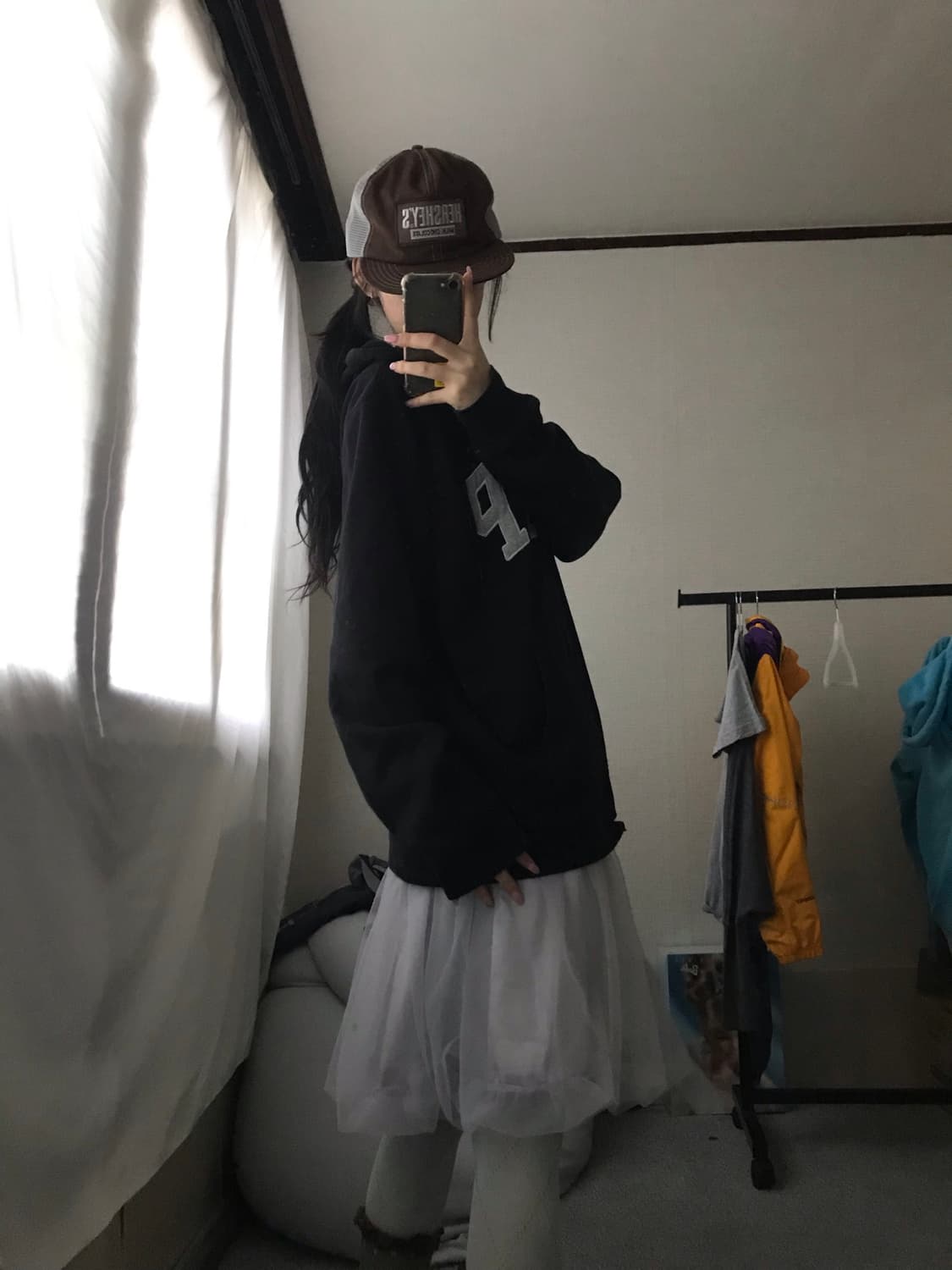 갭 블랙 그레이 후드집업 상품이미지6