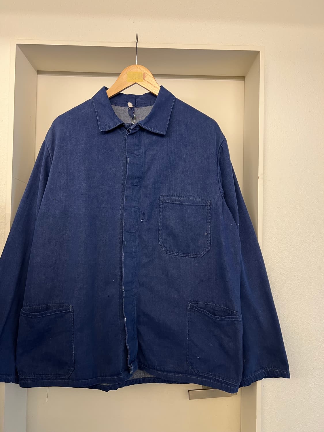 OLD VINTAGE DENIM FRENCH 빈티지 프렌치데님워크자켓 상품이미지4