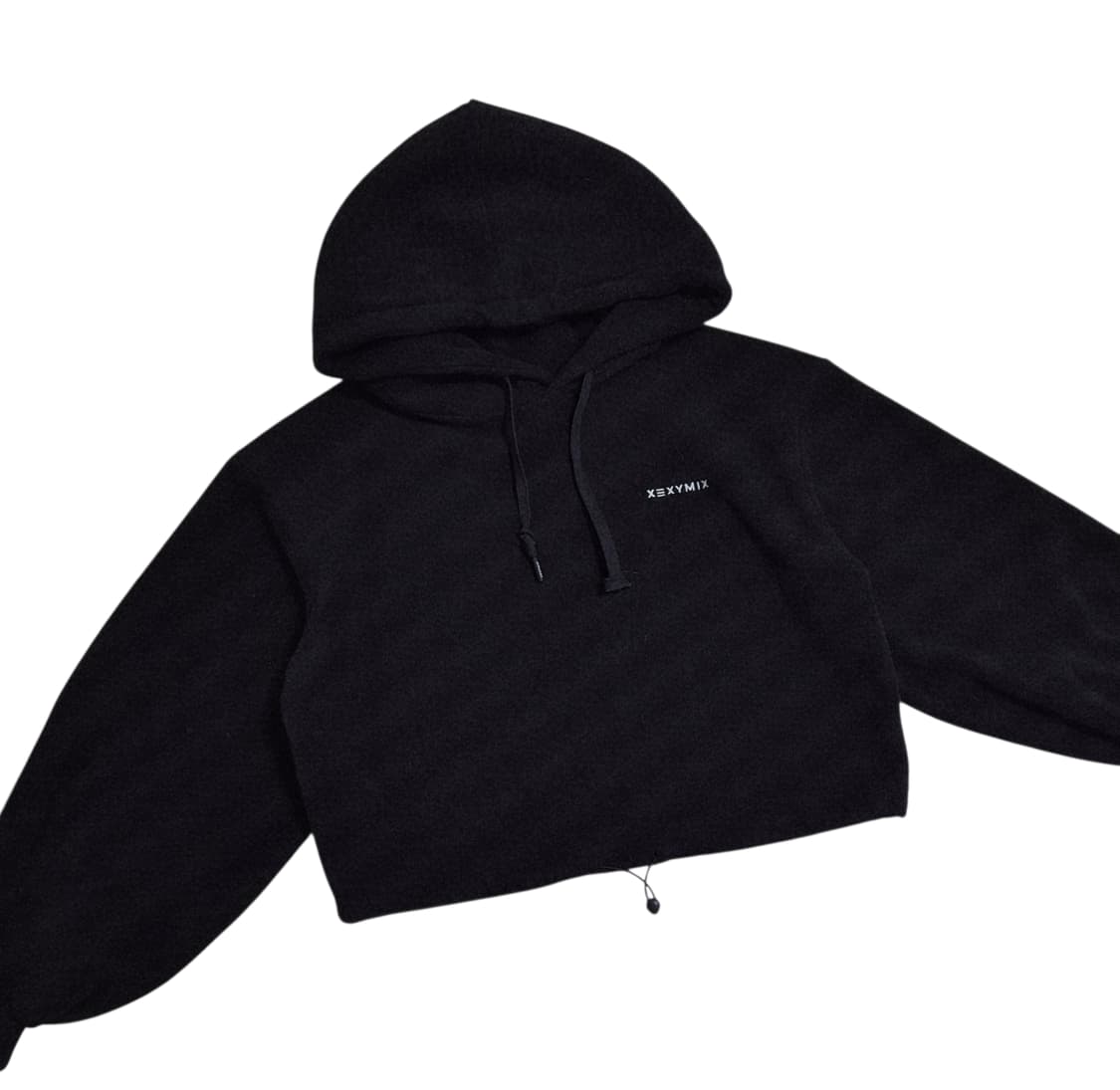 젝시믹스 후리스 크롭 후드티 상품이미지2