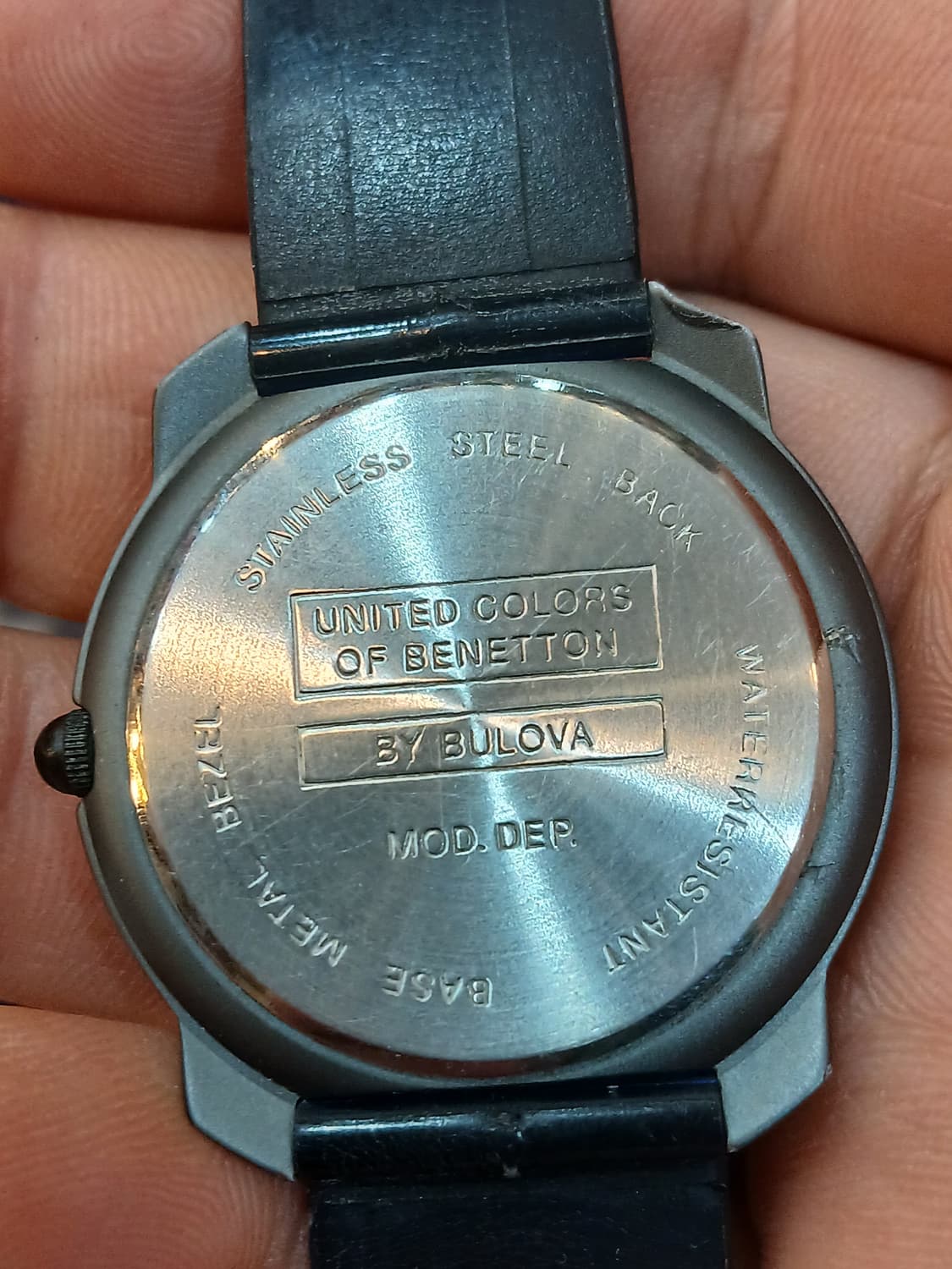 빈티지 베네통 부로바 쿼츠시계 상품이미지3