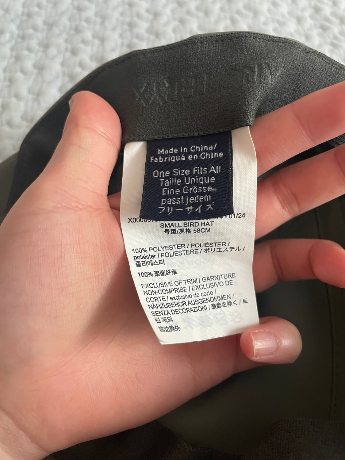 아크테릭스 볼캡 모자 상품이미지3