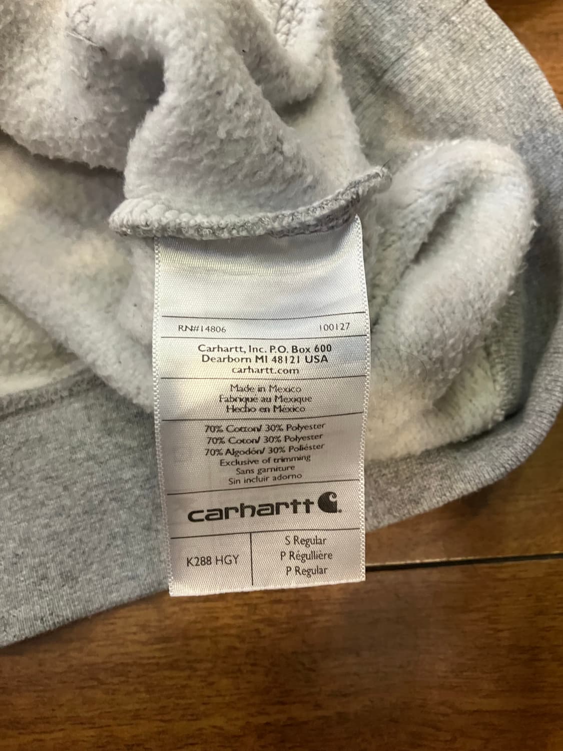 칼하트 후드티 S 상품이미지6