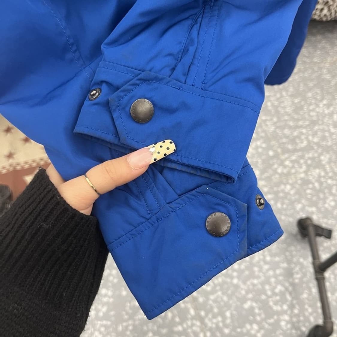 폴로 랄프로렌 레트로 Y2K 바이스윙 블루종 페리자켓 XS C09893 상품이미지7