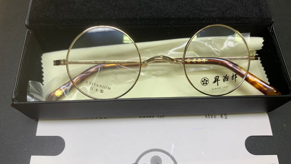 쇼지로 티타늄 클래식 안경 Made in japan 상품이미지1