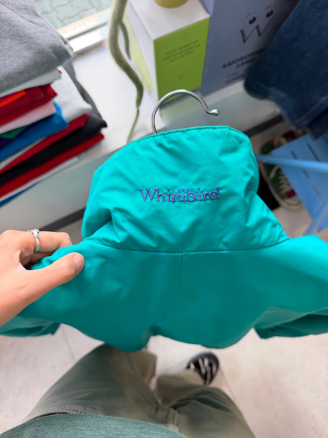 Columia whirlibird nylon jacket 상품이미지1