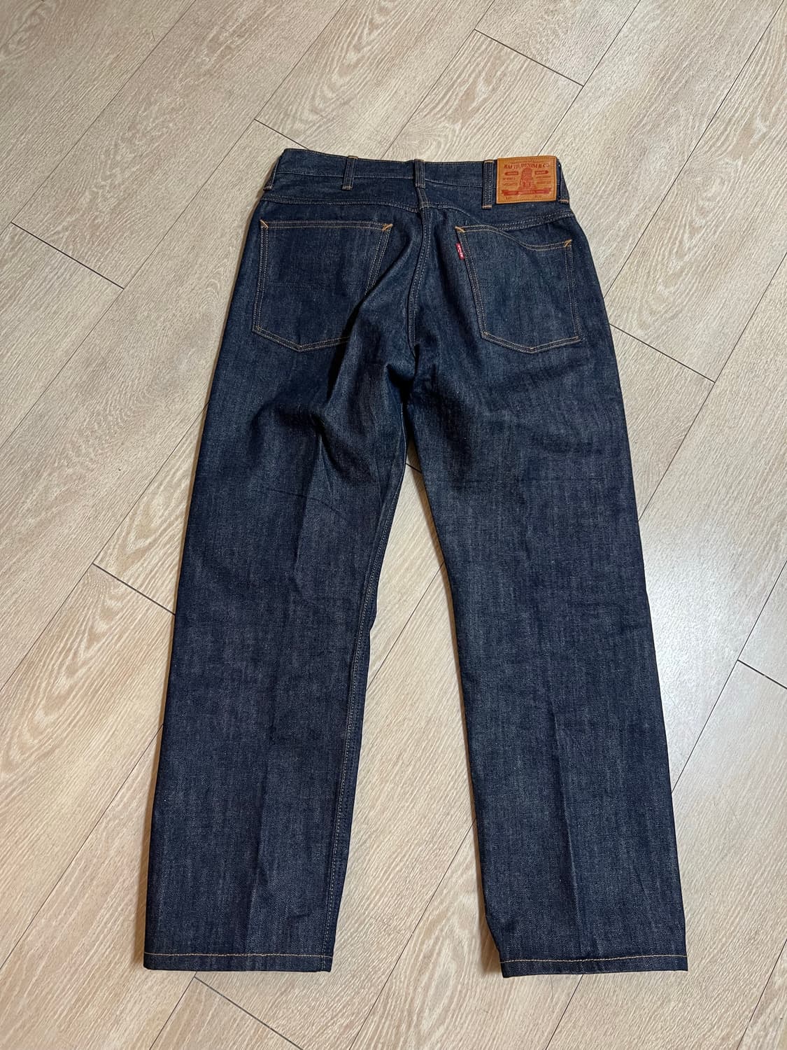 Baihe Denim 데님 아메카지 오라리스타일 청바지 W29 L32 상품이미지5