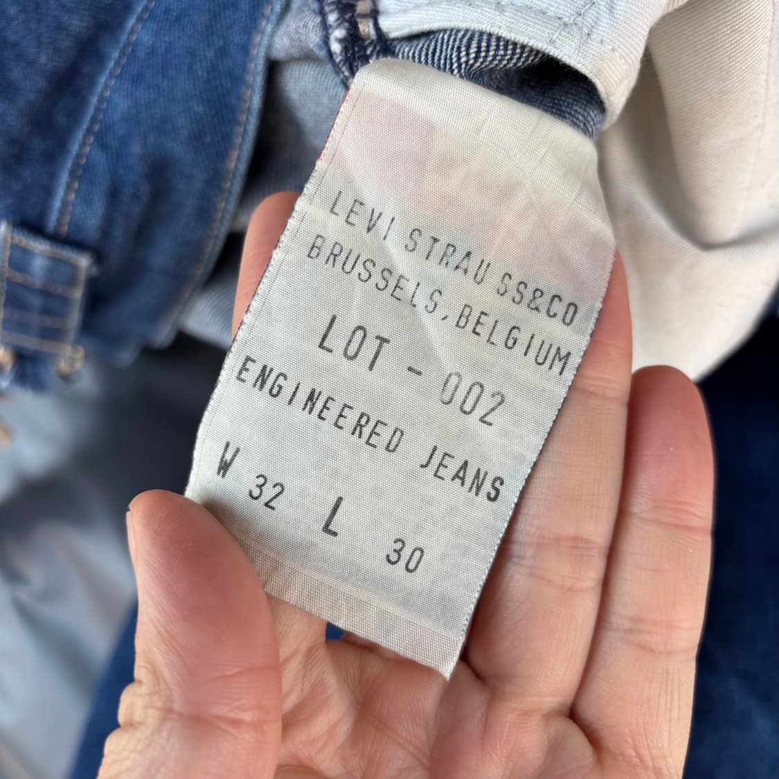 00년대 리바이스 엔지니어드 진 lot 002 상품이미지10