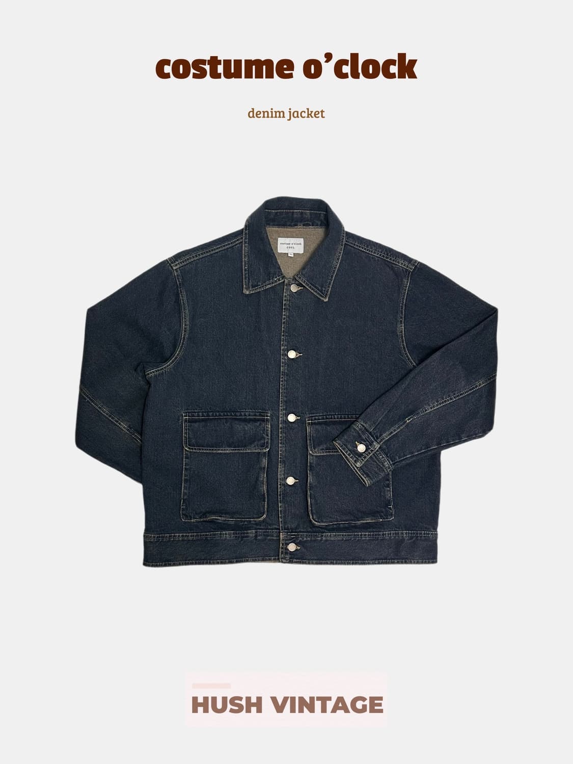 커스텀어클락 데님자켓 청자켓 상품이미지1