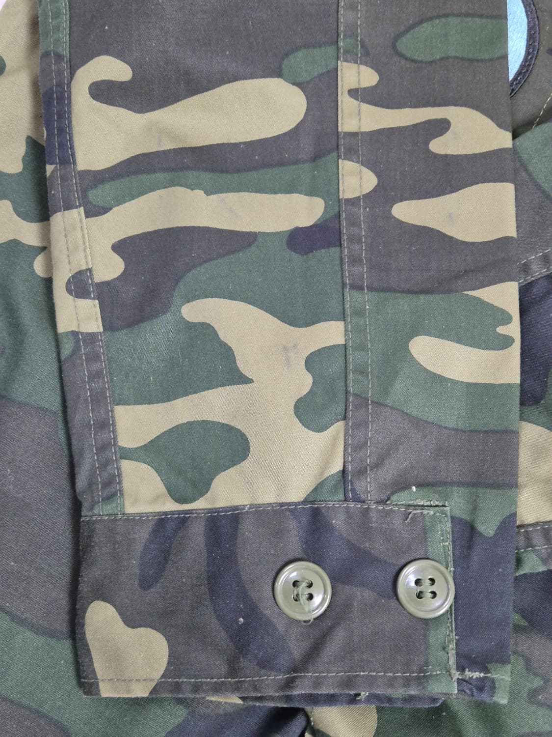 육군 구형 13공수특전여단 중기형 독사복 전투복 상의 자켓 (S) 상품이미지5