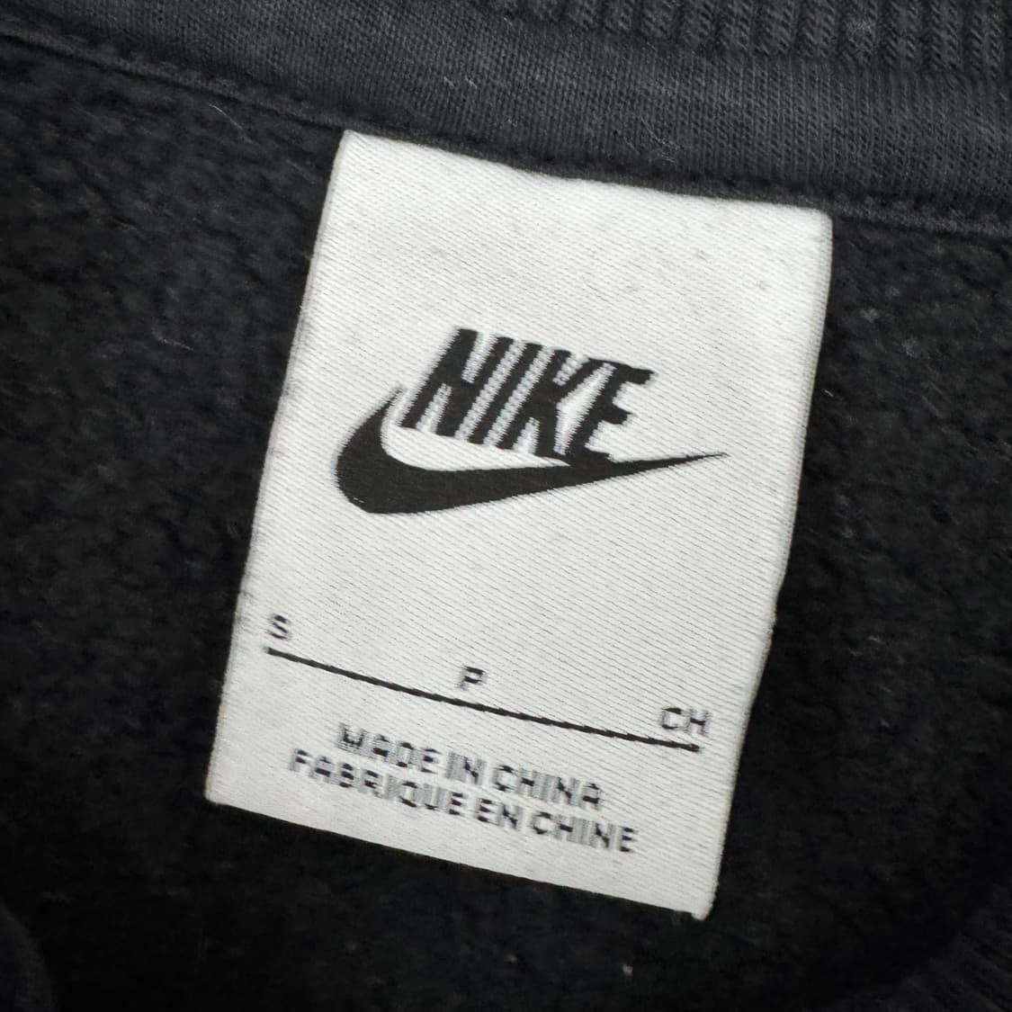 여성용 S 나이키 크롭 반집업 맨투맨  상품이미지4