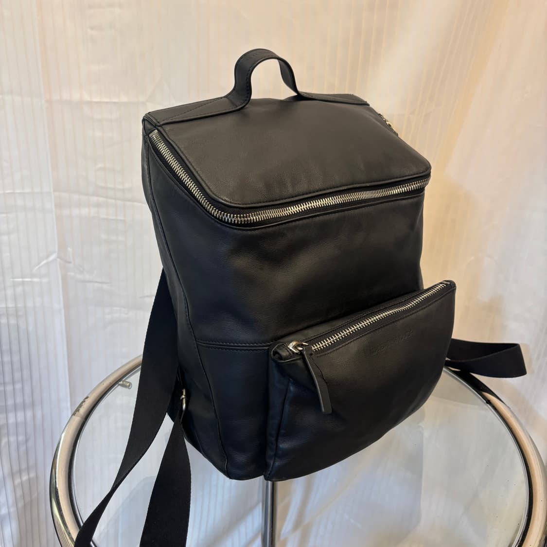 정품 만다리나덕 소가죽 백팩    상품이미지2