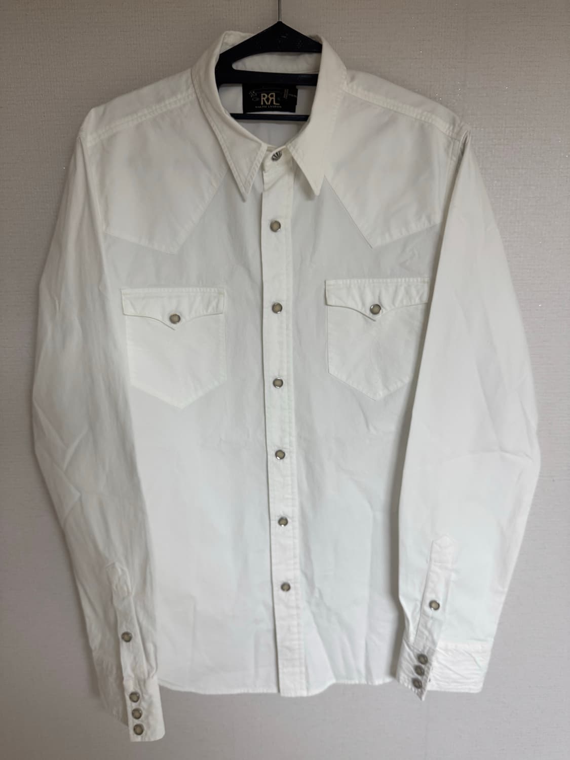M RRL 더블알엘 웨스턴 셔츠 화이트 상품이미지1