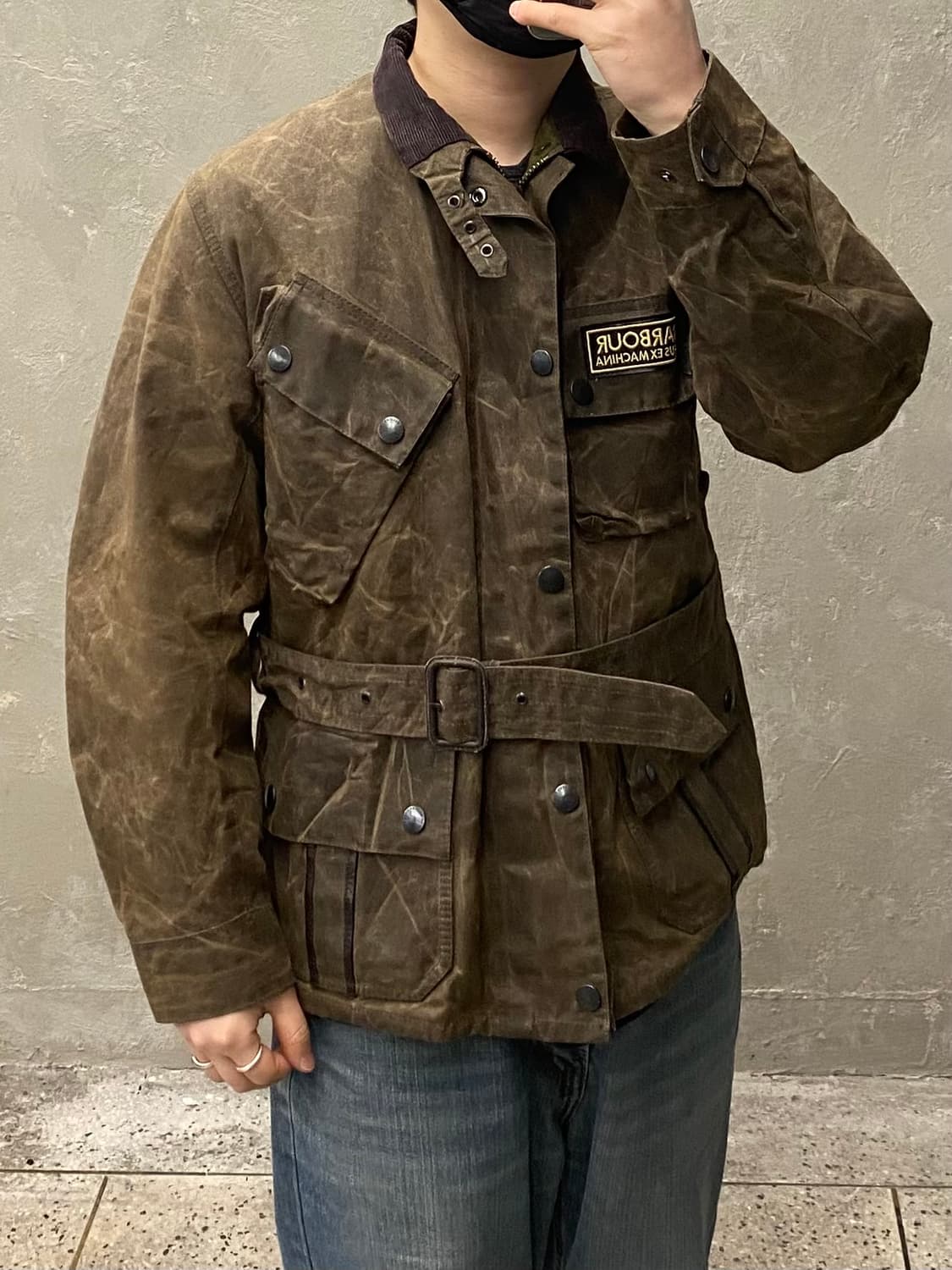 [M] Barbour x Deus 인터내셔널 왁스 자켓 상품이미지10