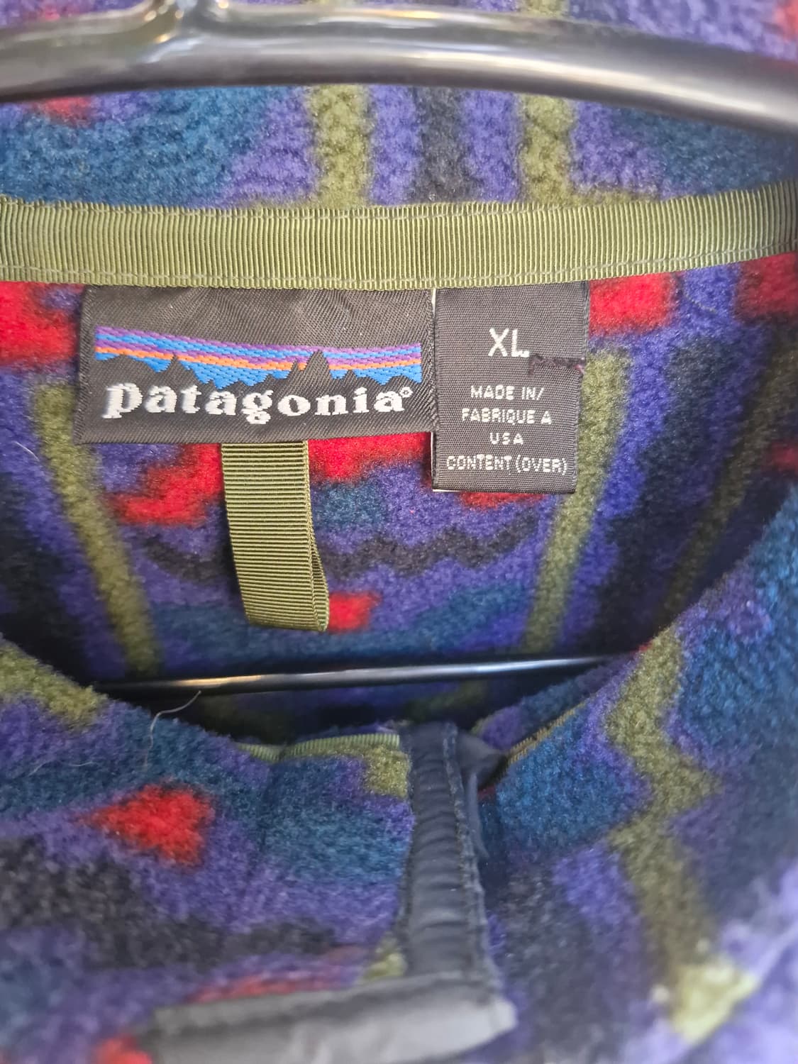 Z-206 파타고니아 신칠라 아즈텍 네이티브 80s 상품이미지5