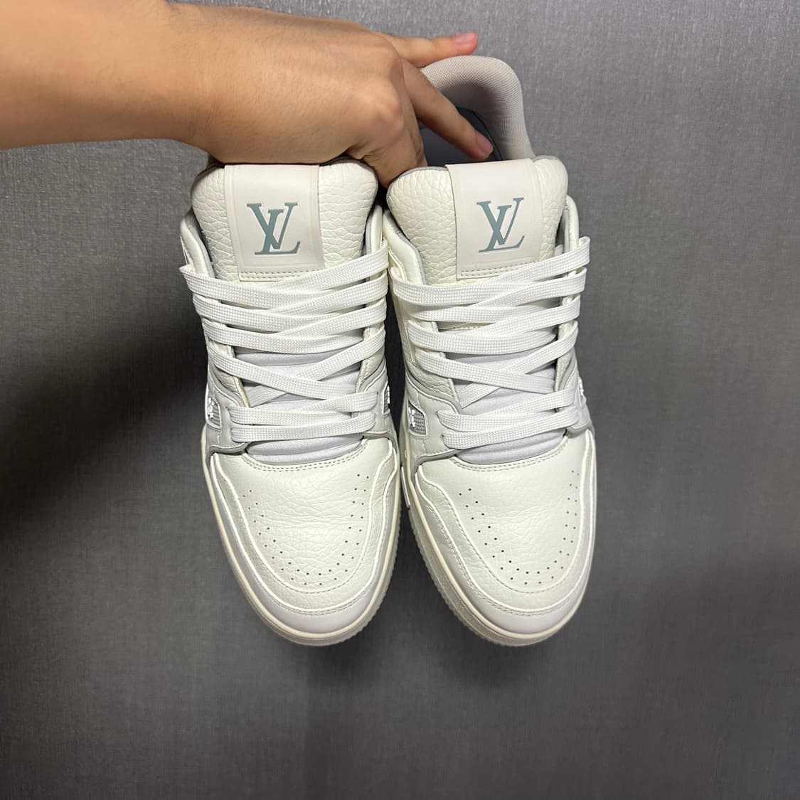 [7.5]LV레더 트레이너 스니커즈 상품이미지2