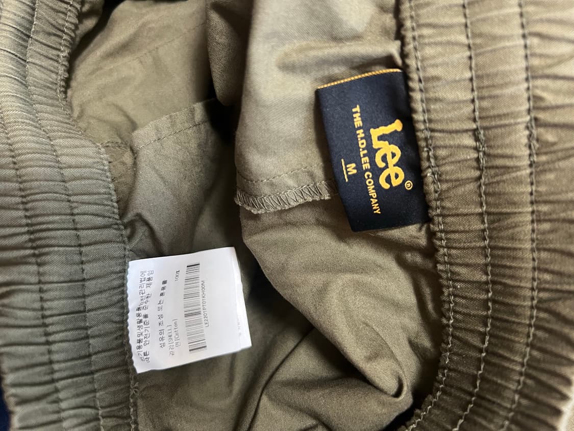 Lee 코튼팬츠 카키 상품이미지3