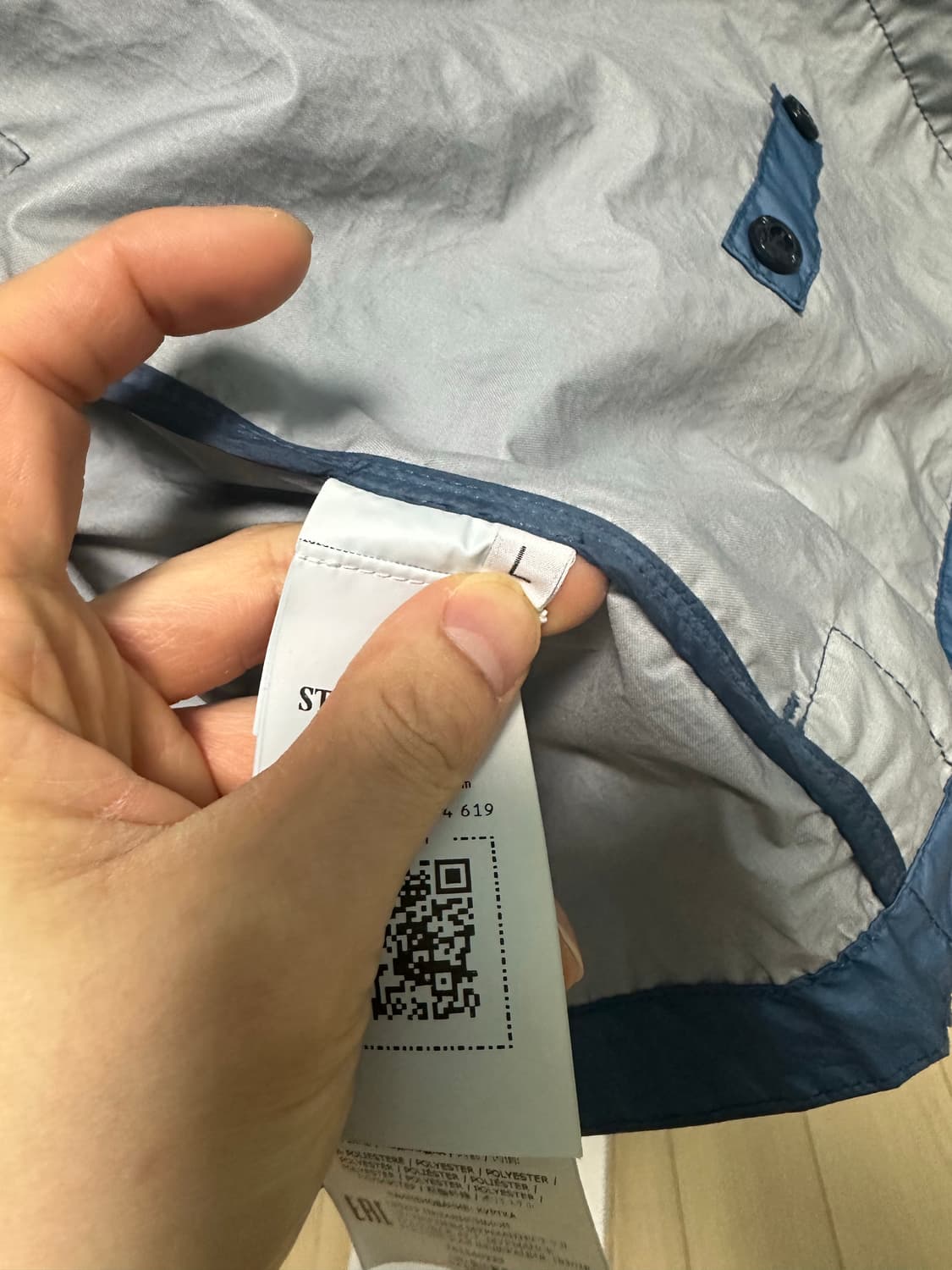 스톤아일랜드 22ss 멤브라나 L사이즈 블루 상품이미지9