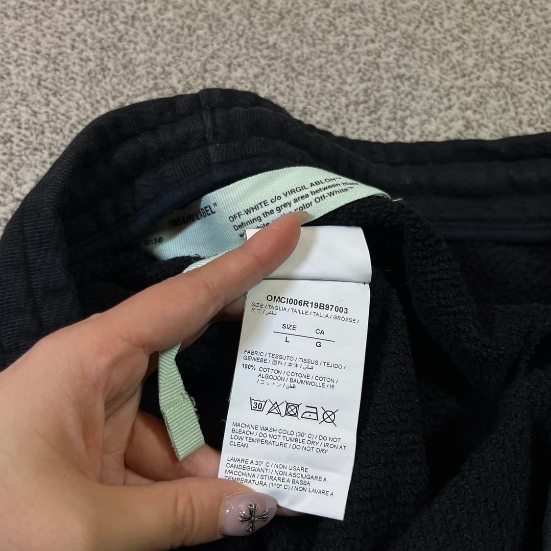 OFF-WHITE 오프 화이트 19ss 스웻팬츠 상품이미지6
