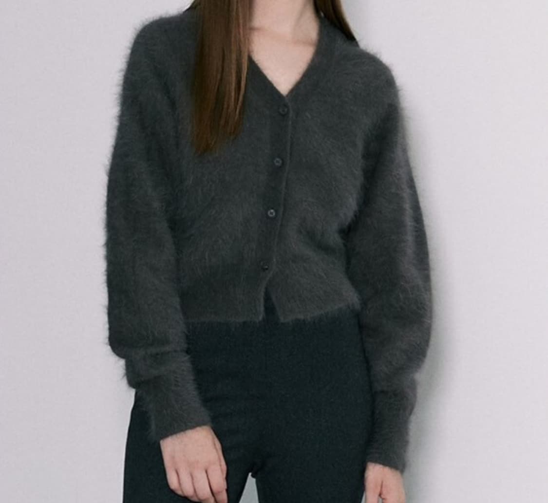 프론트로우 앙고라 가디건 상품이미지1