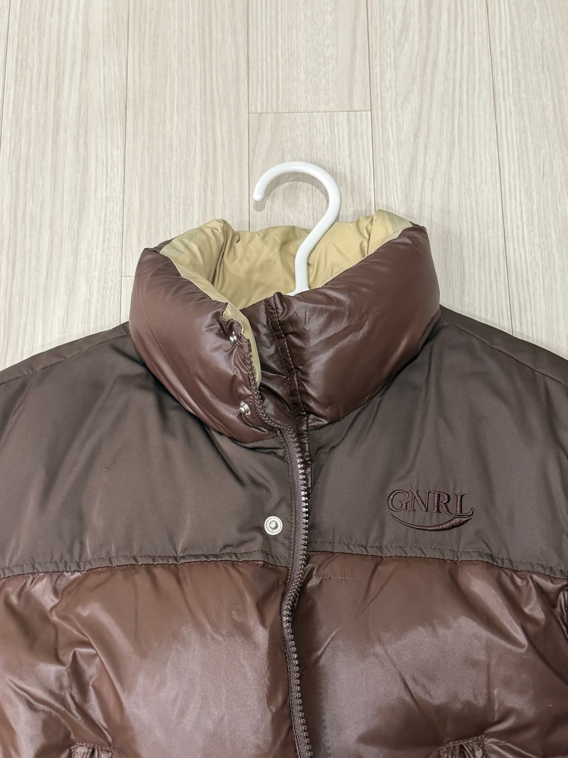 제너럴아이디어 브라운 패딩  상품이미지4