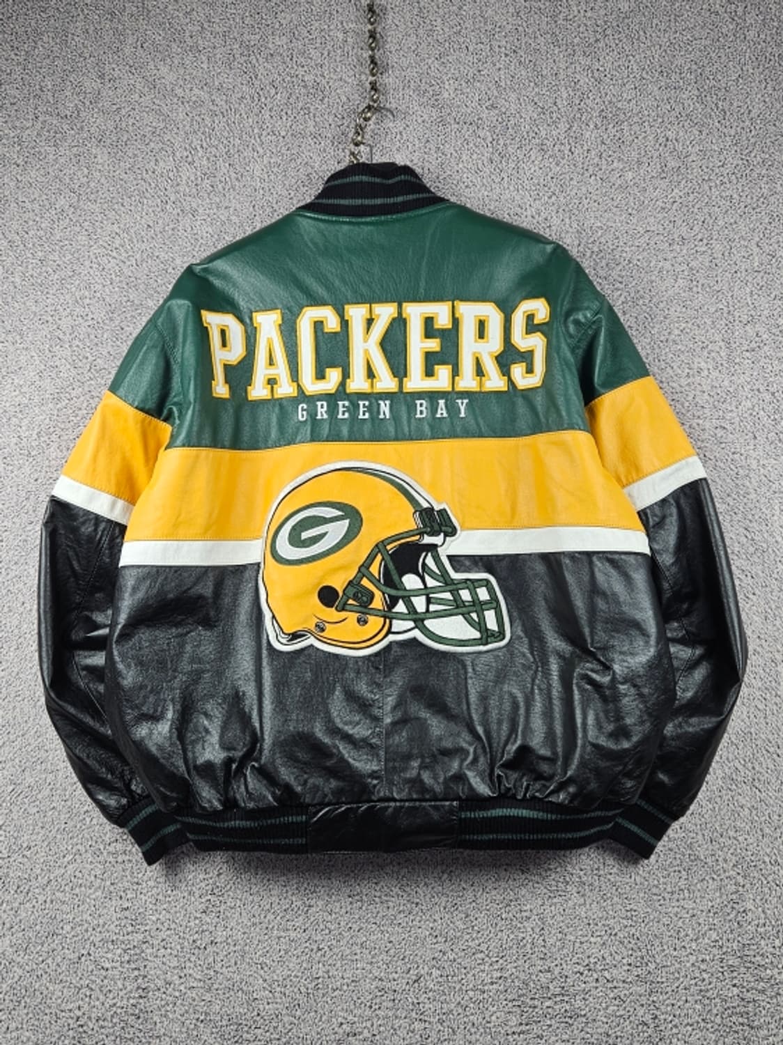 G-III 어패럴 그린베이 패커스 팀 가죽 자켓 ( L ) / 10653 상품이미지1