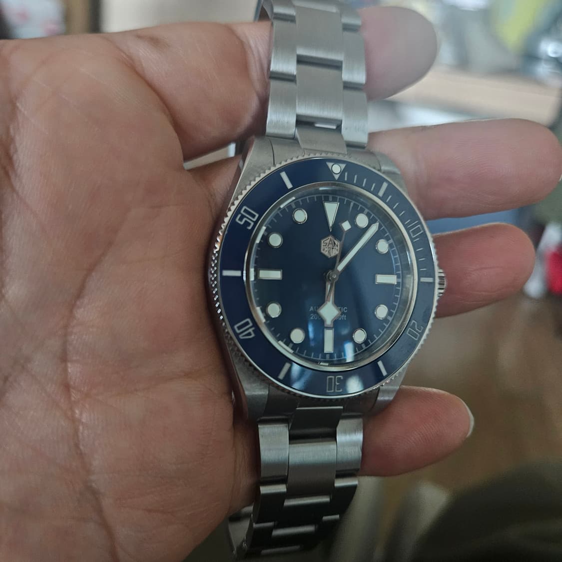 산마틴 sn008 블랙베이 오마쥬 40mm 상품이미지3