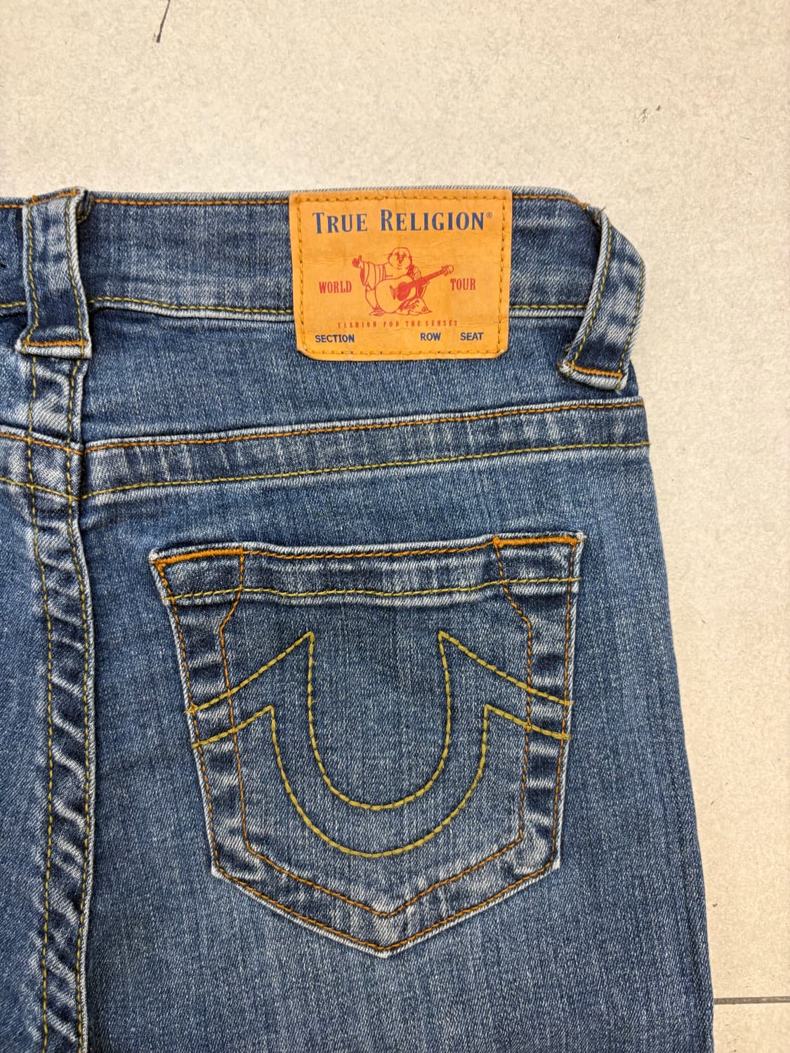 트루릴리전 스트레이트 데님팬츠 상품이미지4