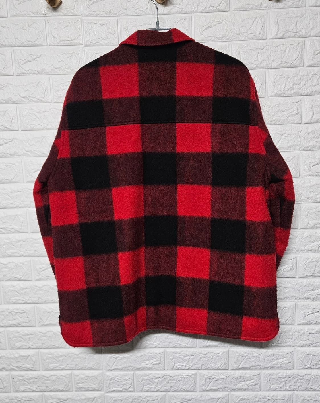 [XL]힐리먼트 럼버잭 플란넬 체크 패딩 자켓 상품이미지3